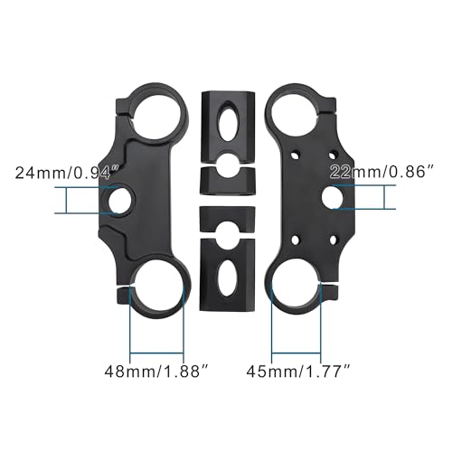Goofit Apollo Pit Dirt Bike Handle Bar Clamps 7/8 22mm