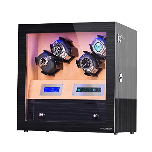 Blackwood Automatic Watch Winder Box for Him and Her