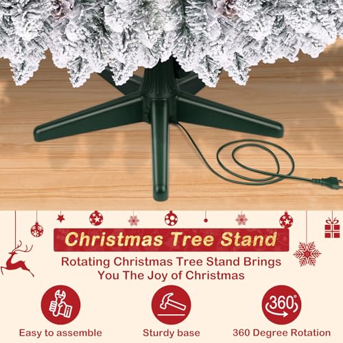 Vintage Rotating Stand for Large Artificial Christmas Trees