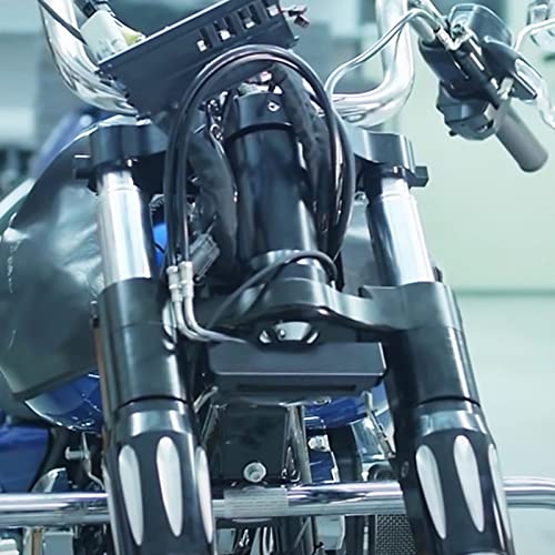 Chrome Motorcycle Riser Bar for Harley Touring Bagger 1997-2013 - Fits 21 and 23 Wheels