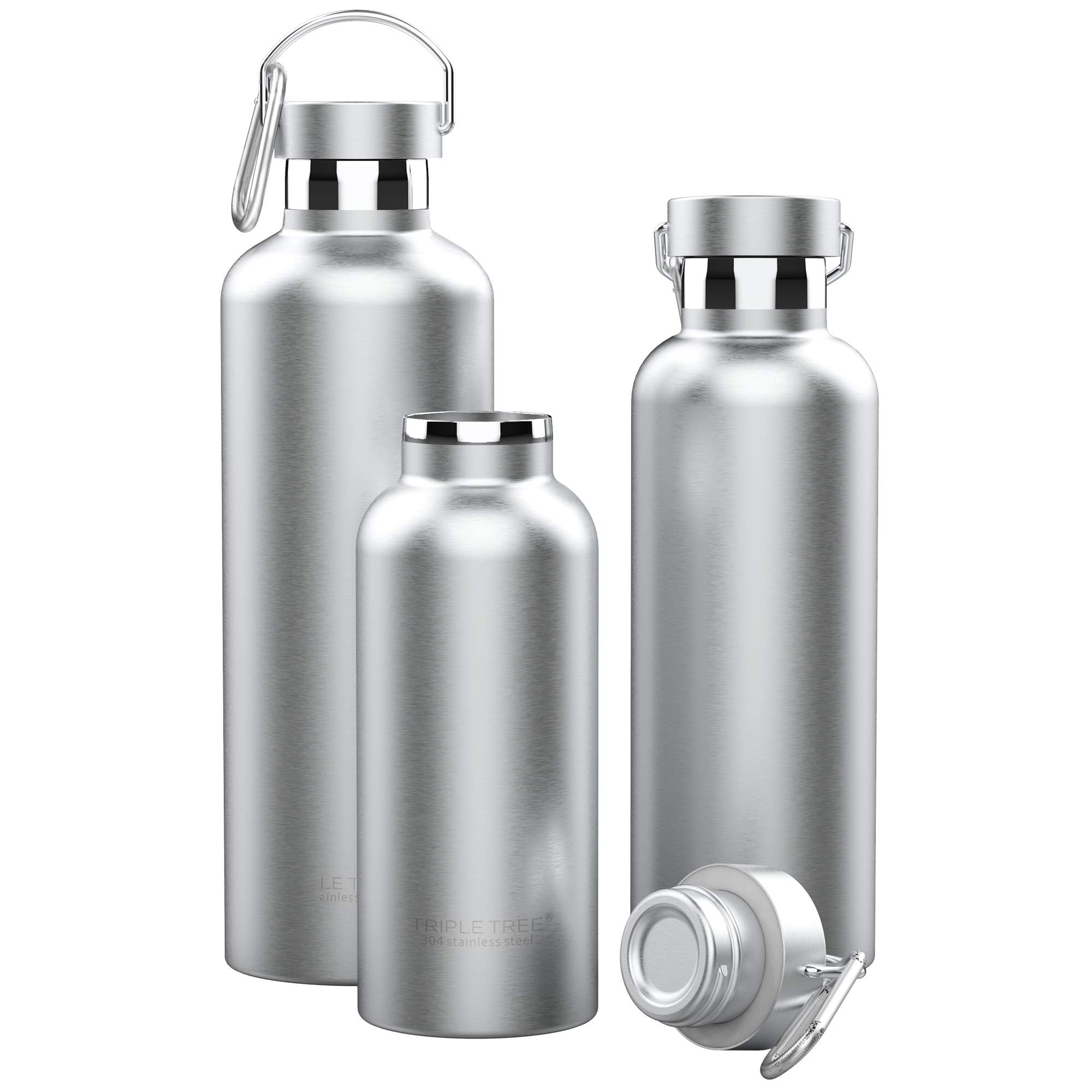 34oz Vacuum Insulated Stainless Steel Water Bottle - Hot/Cold, Sweat Proof, Wide Mouth